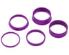 Image 1 for White Industries Headset Spacers (Purple) (1-1/8")